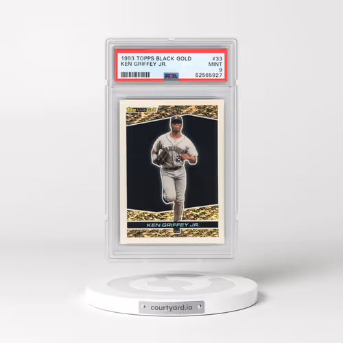 1993 Topps Black Gold #33 Ken Griffey Jr (PSA 9 MINT)