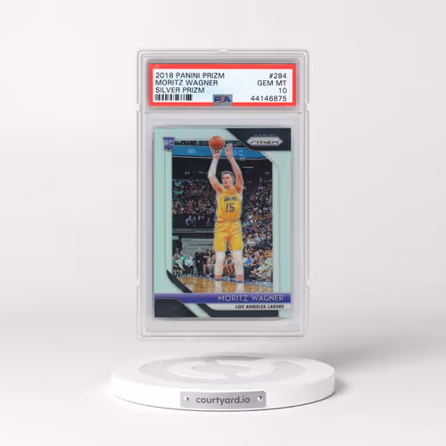 2018 Panini Prizm #284 Moritz Wagner - Silver Prizm (PSA 10 GEM MINT)