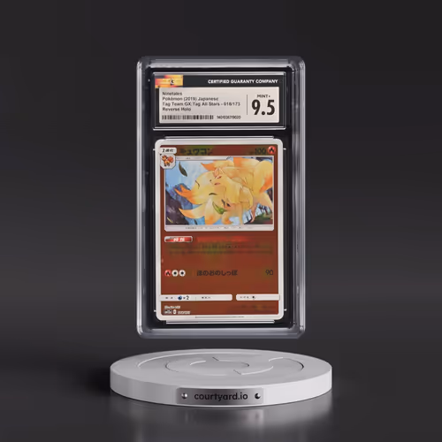 2019 Tag Team GX: Tag All Stars #018/173 Ninetales - Reverse Holo (CGC 9.5 MINT+)