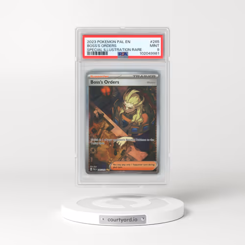 2023 Pokémon Pal EN-Paldea Evolved #265 Boss's Orders - Special Illustration Rare (PSA 9 MINT)