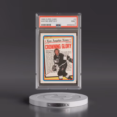 1990 O-Pee-Chee #3 Wayne Gretzky (PSA 9 MINT)