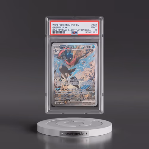 2024 Pokémon Svp EN-SV Black Star Promo #132 Greninja EX - Holo Shrouded Fable Special Illustration