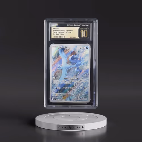 2025 Battle Partners - sv9 #102/100 Articuno - Art Rare Holo (CGC 10 PRISTINE)