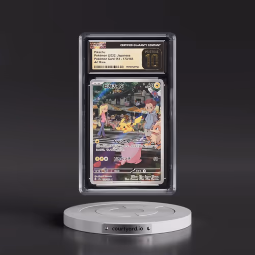 2023 Pokémon Card 151 #173/165 Pikachu - Art Rare Holo (CGC 10 PRISTINE)