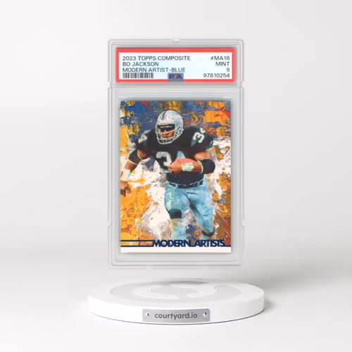 2023 Topps Composite Modern Artist #MA16 Bo Jackson - Blue (PSA 9 MINT)