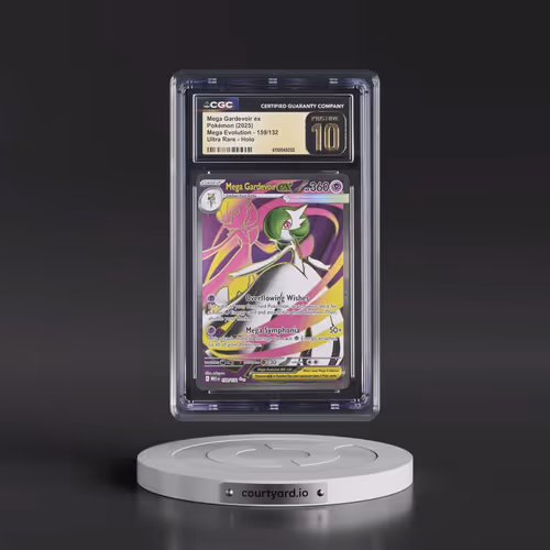 2025 Pokémon Meg EN-Mega Evolution #159 Mega Gardevoir EX - Holo Ultra Rare (CGC 10 PRISTINE)