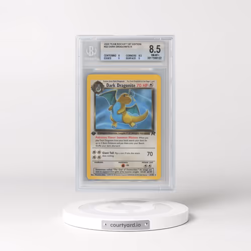 2000 Team Rocket #22 Dark Dragonite - 1st Edition 1st Edition (BGS 8.5 NM-MT+)