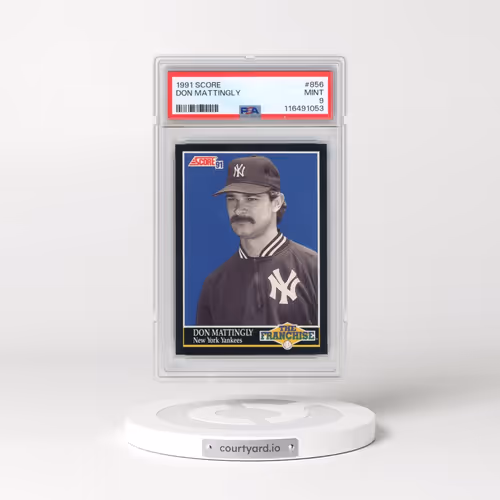 1991 Score #856 Don Mattingly (PSA 9 MINT)