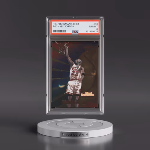 1997 Bowman's Best #96 Michael Jordan (PSA 8 NM-MT)