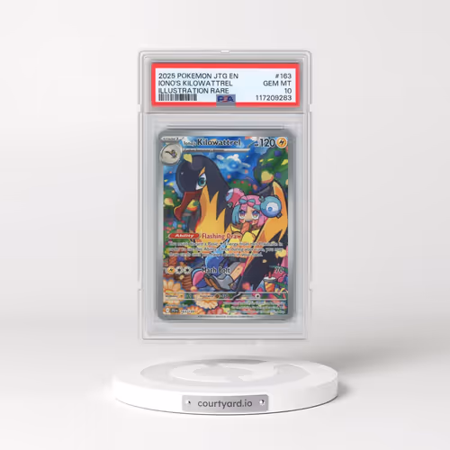 2025 Pokémon Jtg EN-Journey Together #163 Iono's Kilowattrel - Illustration Rare (PSA 10 GEM MINT)