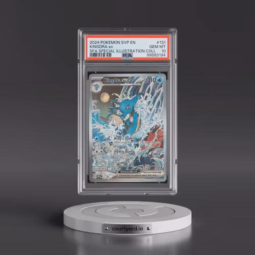 2024 Pokémon Svp EN-SV Black Star Promo #131 Kingdra EX - Holo Shrouded Fable Special Illustration C