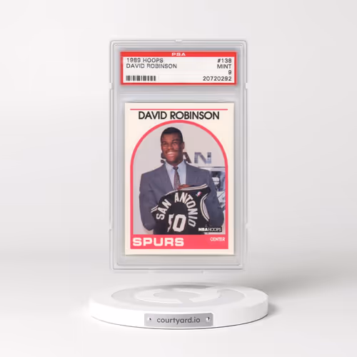 1989 Hoops #138 David Robinson (PSA 9 MINT)