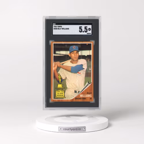 1962 Topps #288 Billy Williams (SGC 5.5 EX+)