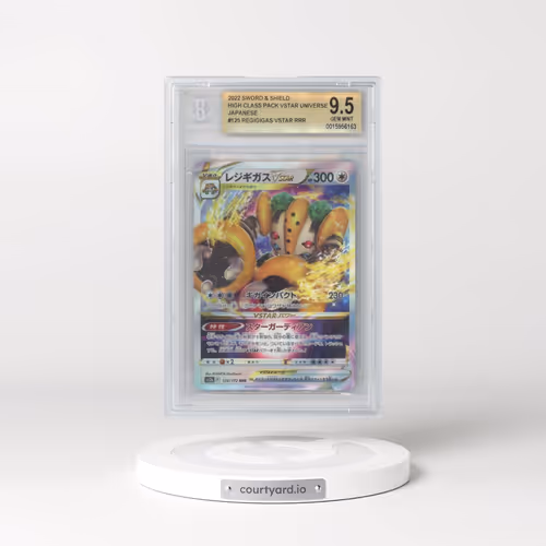 2022 VSTAR Universe #125 Regigigas VSTAR - Holo (BGS 9.5 GEM MINT)
