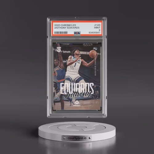 2020 Panini Chronicles #143 Anthony Edwards (PSA 9 MINT)
