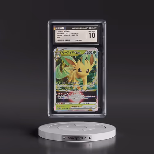 2022 VSTAR Universe #012/172 Leafeon VSTAR - Holo (CGC 10 GEM MINT)