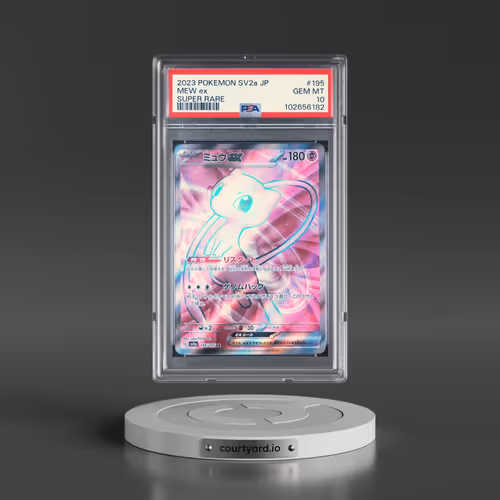 2023 Pokémon Sv2a-Pokemon 151 #195 Mew EX - Holo Super Rare (PSA 10 GEM MINT)