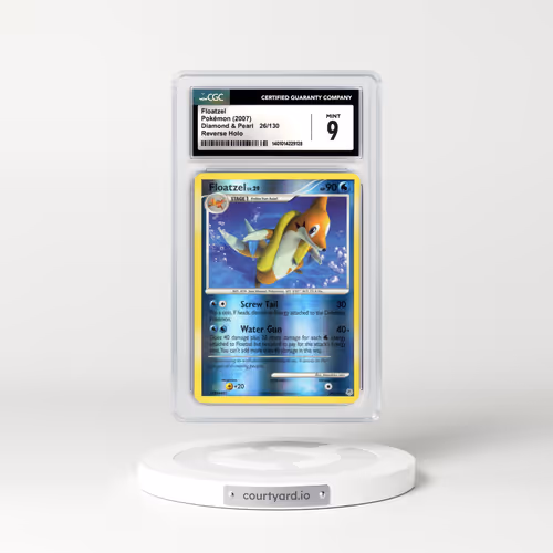 2007 Diamond & Pearl #26 Floatzel Holo