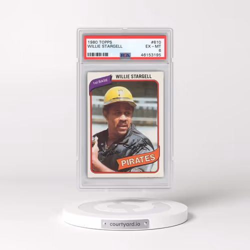 1980 Topps #610 Willie Stargell (PSA 6 EX-MT)