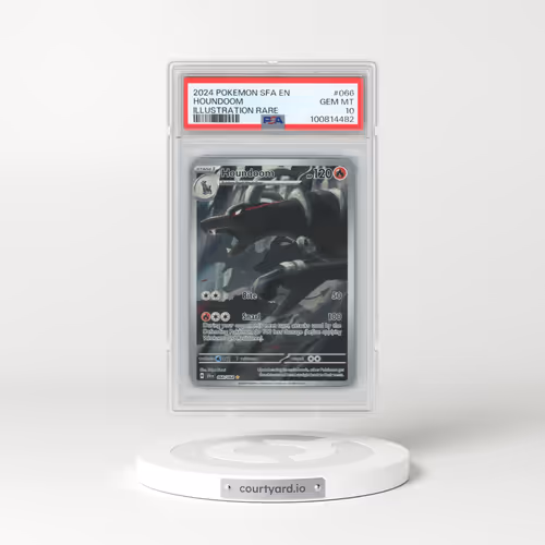 2024 Pokémon Sfa EN-Shrouded Fable #066 Houndoom - Illustration Rare (PSA 10 GEM MINT)