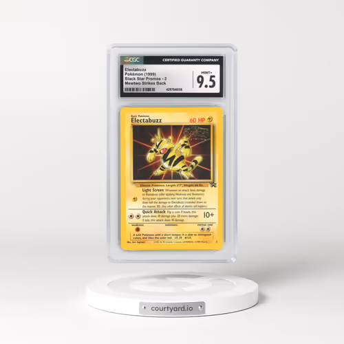 1999 Black Star Promo #2 Electabuzz (CGC 9.5 MINT+)