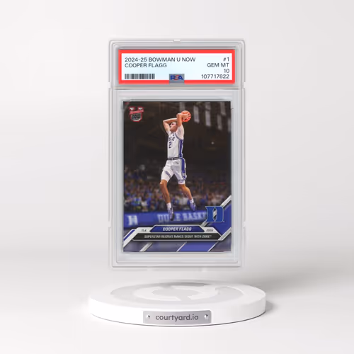 2024 Bowman U Now #1 Cooper Flagg (PSA 10 GEM MINT)