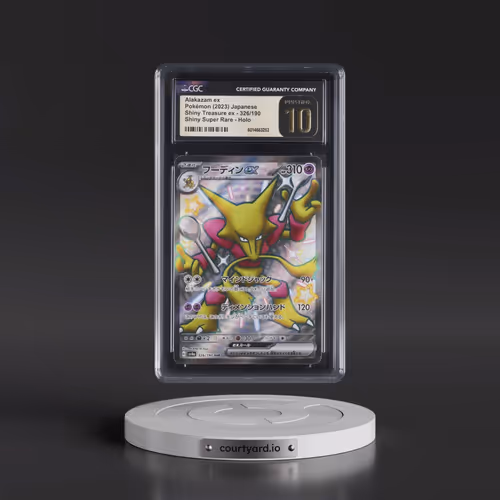 2023 Shiny Treasure ex #326/190 Alakazam ex - Shiny Super Rare Holo (CGC 10 PRISTINE)