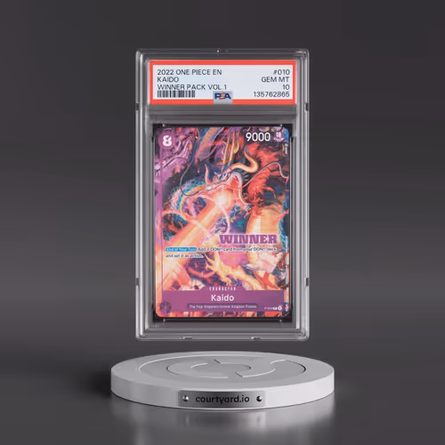 2022 One Piece Promos #010 Kaido - Winner Pack Vol.1 (PSA 10 GEM MINT)