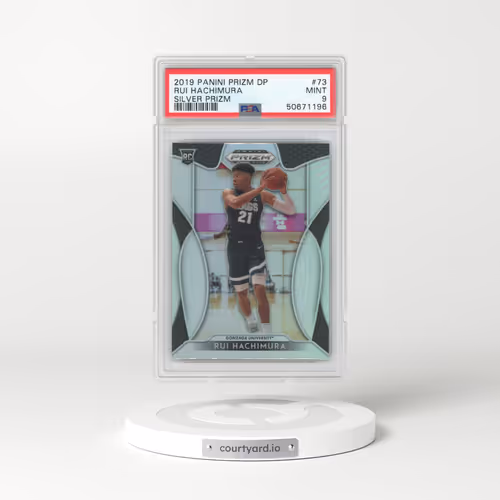 2019 Panini Prizm Draft Picks #73 Rui Hachimura - Silver Prizm (PSA 9 MINT)