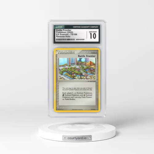 2005 EX Emerald #75 Battle Frontier - Holo (CGC 10 GEM MINT)