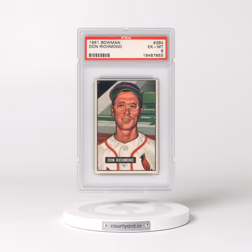 1951 Bowman #264 Don Richmond (PSA 6 EX-MT)
