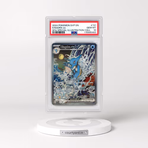 2024 Pokémon Svp EN-SV Black Star Promo #131 Kingdra EX - Holo Shrouded Fable Special Illustration C