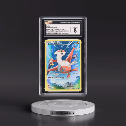 2015 Pokémon XY Black Star Promos #XY78 Latias - Full Art (CGC 8 NM-MT)
