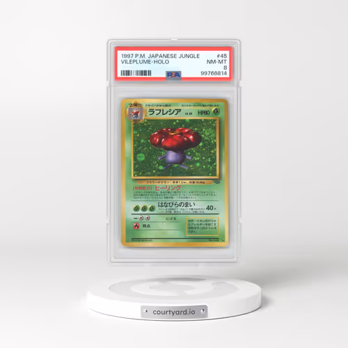 1997 Pokémon Jungle #45 Vileplume - Holo (PSA 8 NM-MT)