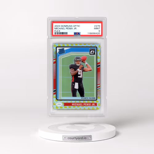 2024 Panini Donruss Optic #279 Michael Penix Jr. - Flex (PSA 9 MINT)