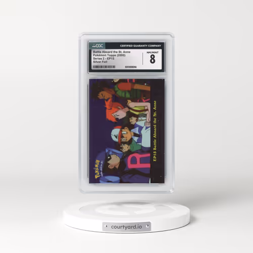 1999 Series 2 (Oval Nintendo Seal) #EP15 Battle Aboard the St. Anne - Silver Foil (CGC 8 NM-MT)