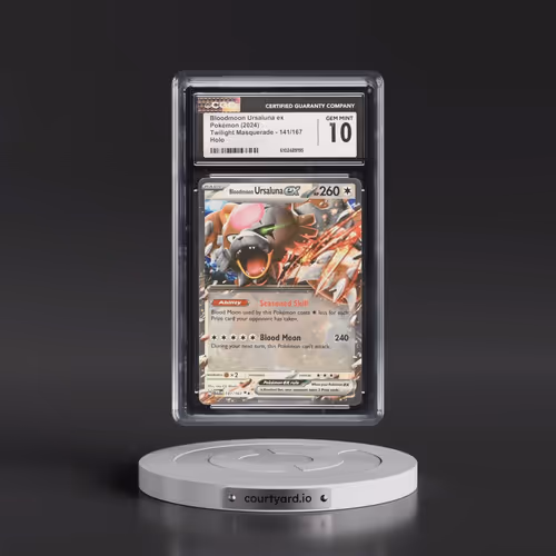 2024 Pokémon Twm EN-Twilight Masquerade #141 Bloodmoon Ursaluna EX - Holo (CGC 10 GEM MINT)