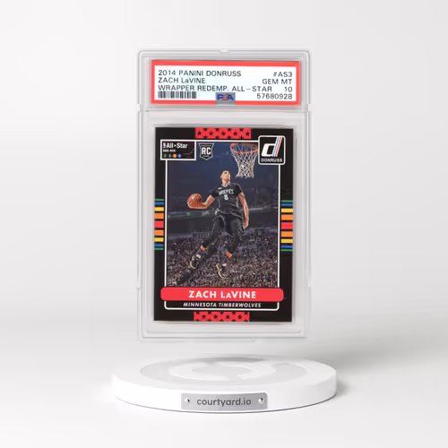2014 Panini Donruss Wrapper Redemption All-Star #AS3 Zach LaVine (PSA 10 GEM MINT)