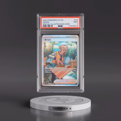 2023 Pokémon Svi EN-Scarlet & Violet #249 Arven - Special Illustration Rare (PSA 9 MINT)