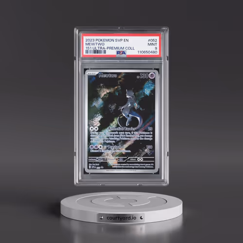 2023 Pokémon Svp EN-SV Black Star Promo #052 Mewtwo - 151 Ultra-Premium Collection (PSA 9 MINT)