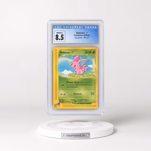 2003 Aquapolis #96/147 Nidoran â?? (CGC 8.5 NM-MT+)