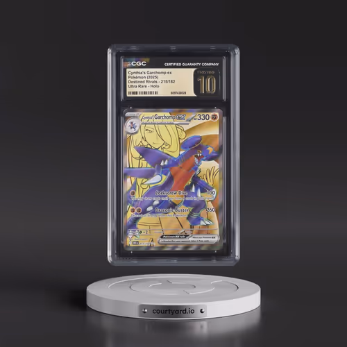 2025 Destined Rivals - DRI EN #215/182 Cynthia's Garchomp ex - Ultra Rare Holo (CGC 10 PRISTINE)