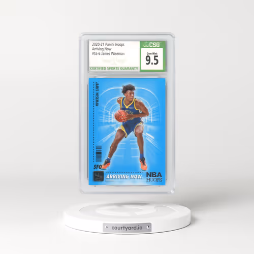 2020 Panini Hoops #SS-6 James Wiseman (CSG 10 GEM MINT)