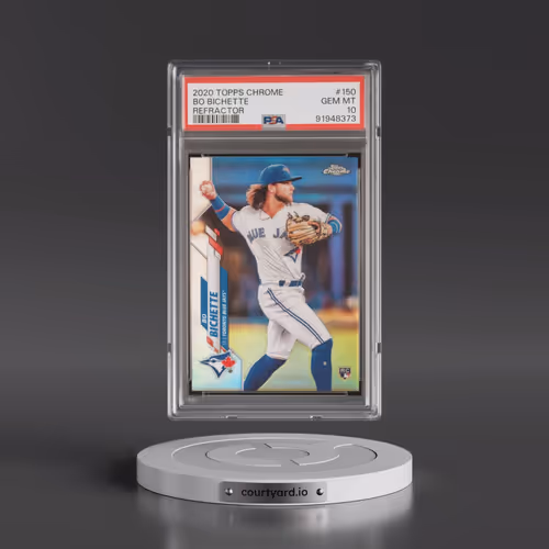 2020 Topps Chrome #150 Bo Bichette - Refractor (PSA 10 GEM MINT)