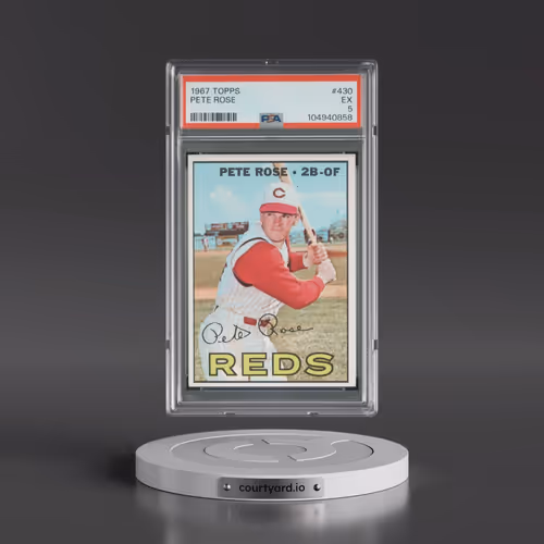 1967 Topps #430 Pete Rose (PSA 5 EX)