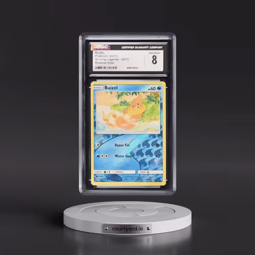 2017 Shining Legends #22/73 Buizel - Reverse Holo (CGC 8 NM-MT)