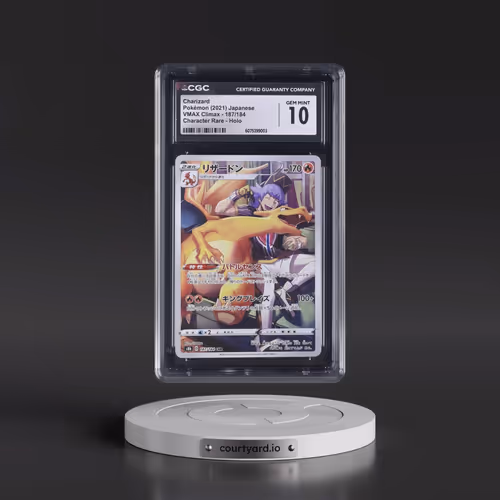 2021 VMAX Climax #187/184 Charizard - Character Rare Holo (CGC 10 GEM MINT)
