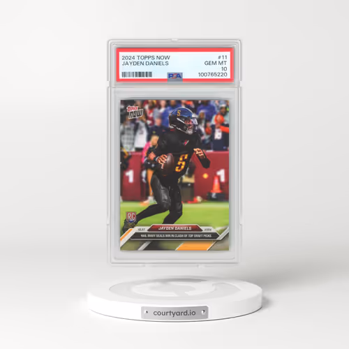 2024 Topps Now #11 Jayden Daniels (PSA 10 GEM MINT)