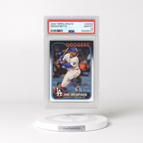 2024 Topps Update #US334 Mookie Betts (PSA 10 GEM MINT)