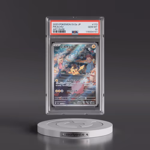 2023 Pokémon Sv2a-Pokémon 151 #173 Pikachu - Art Rare (PSA 10 GEM MINT)